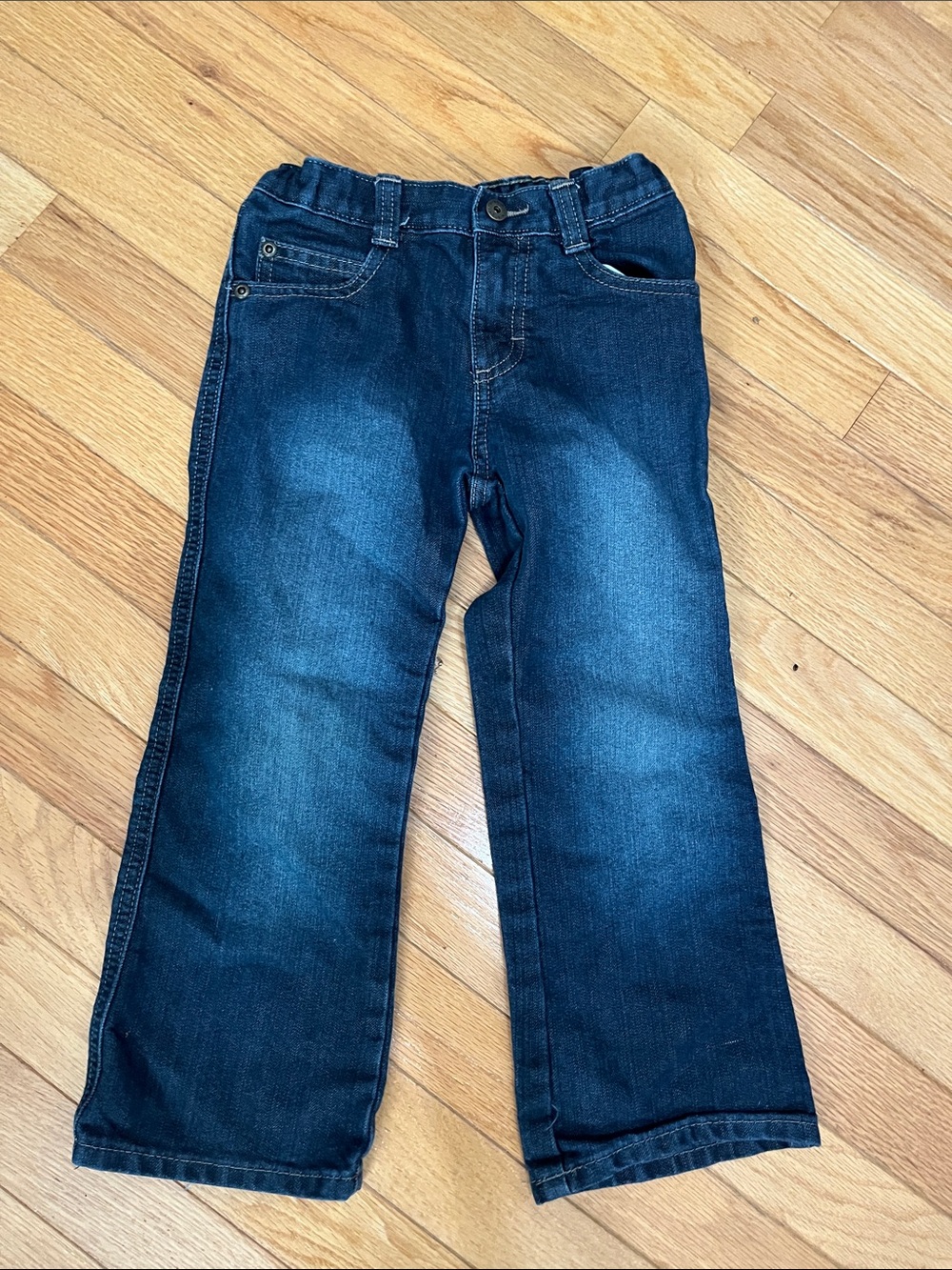 Wrangler Dark Blue Kids Denim Jeans